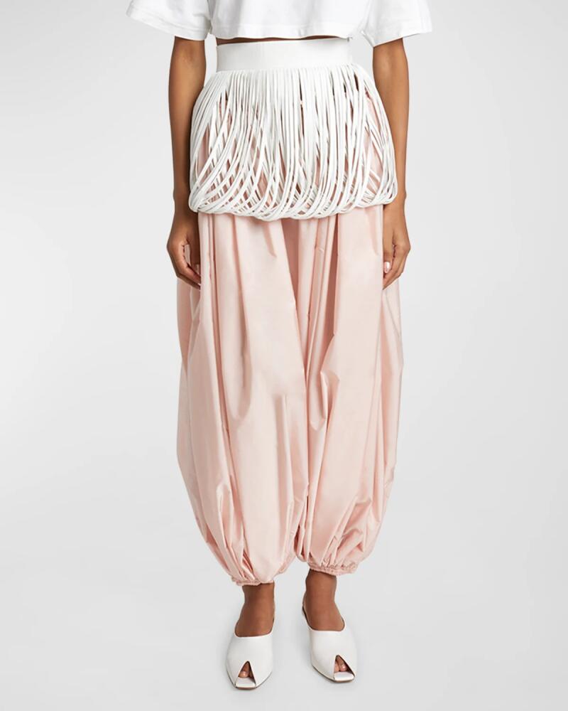 ALAIA Balloon-Leg Pleated Trousers Cover