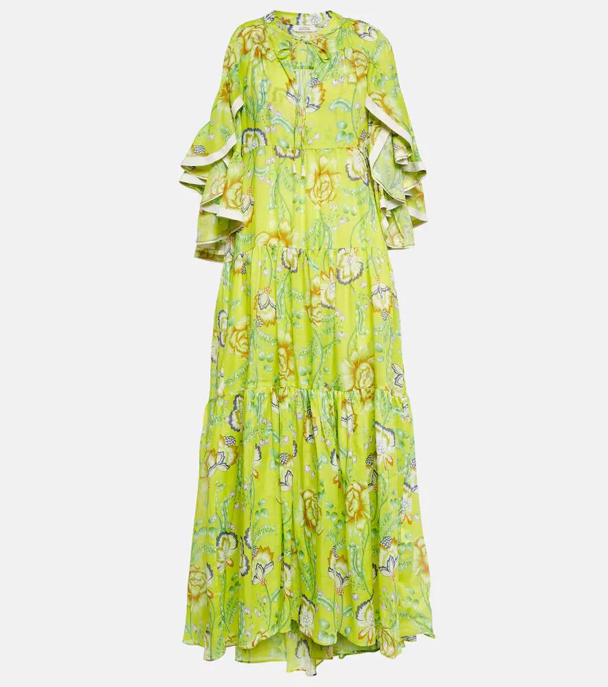 Dorothee Schumacher Floral ramie maxi dress Cover