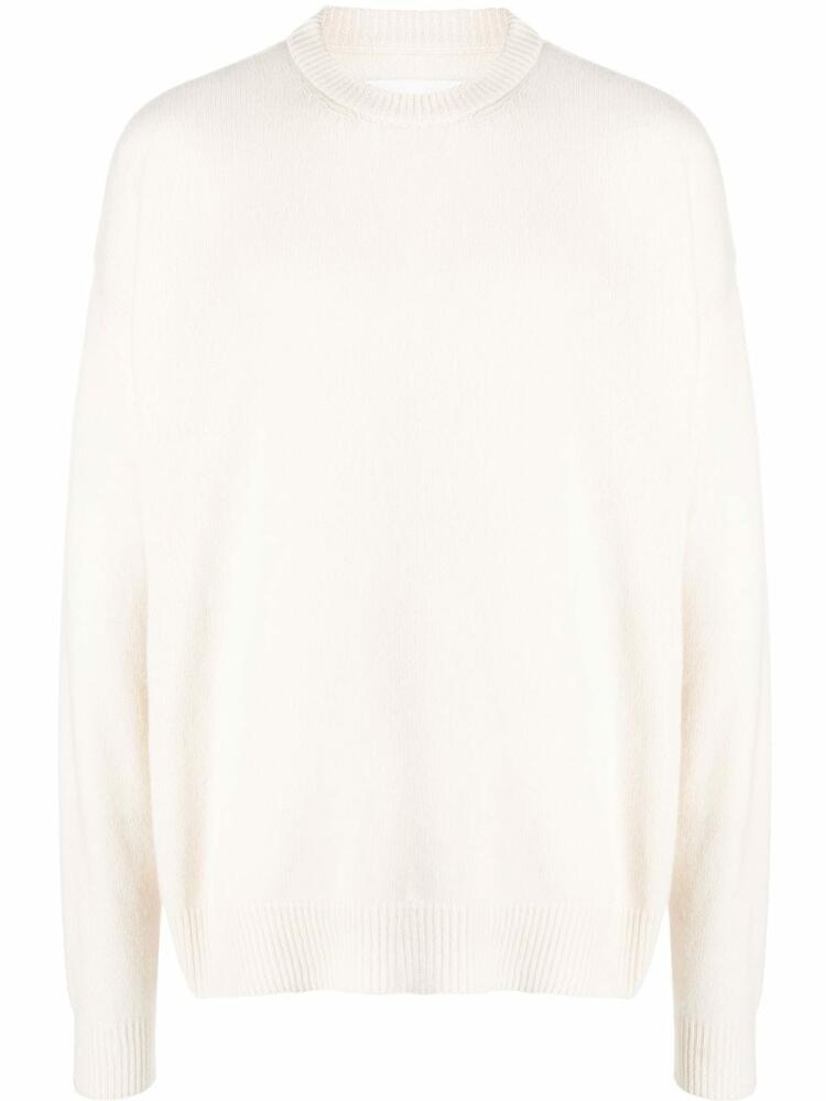 Jil Sander crew-neck cashmere jumper - Neutrals Cover