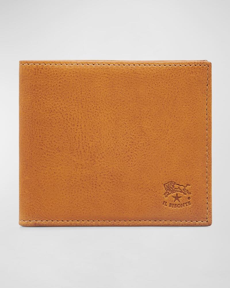 Il Bisonte Men's Vintage Leather Wallet Cover