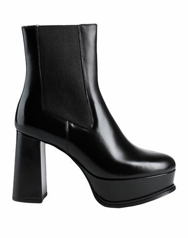 & Other Stories Woman Ankle boots Black Soft Leather Cover