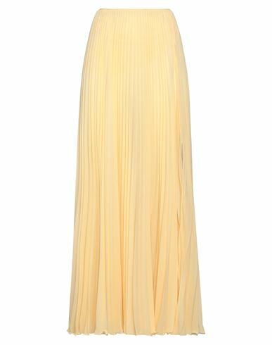 Patrizia Pepe Woman Maxi skirt Yellow Polyester Cover