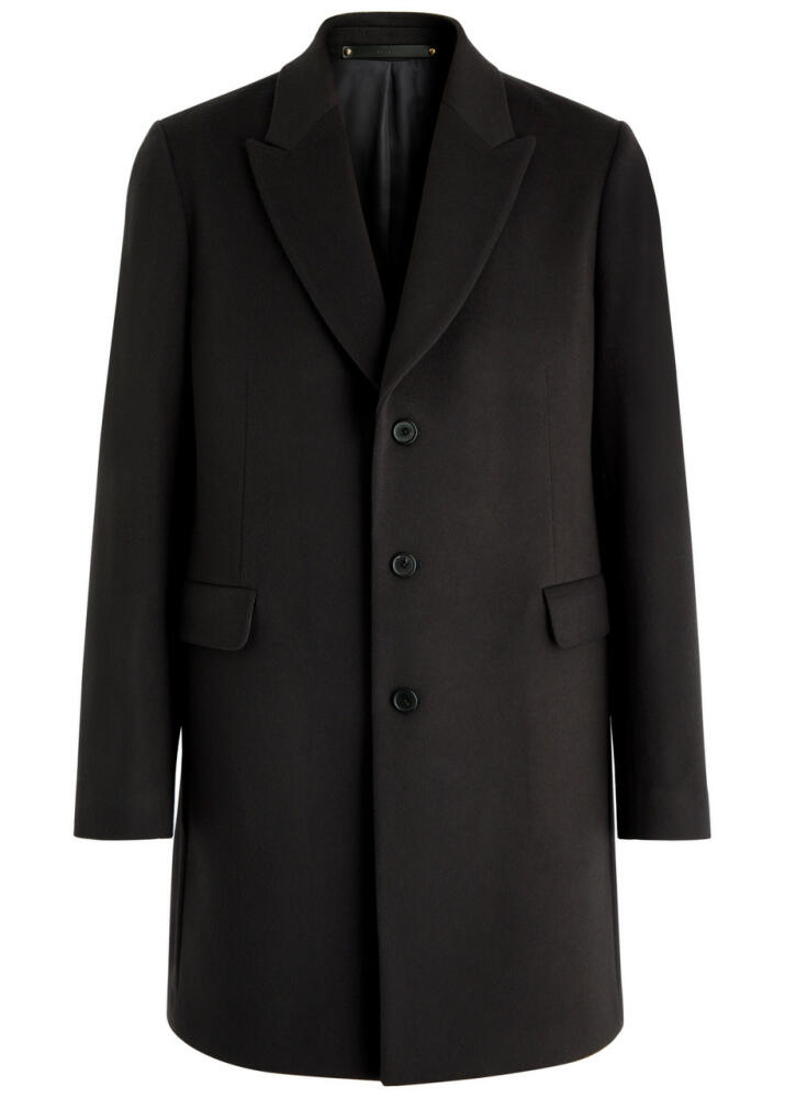 Paul Smith Wool and Cashmere-blend Coat - Navy Cover