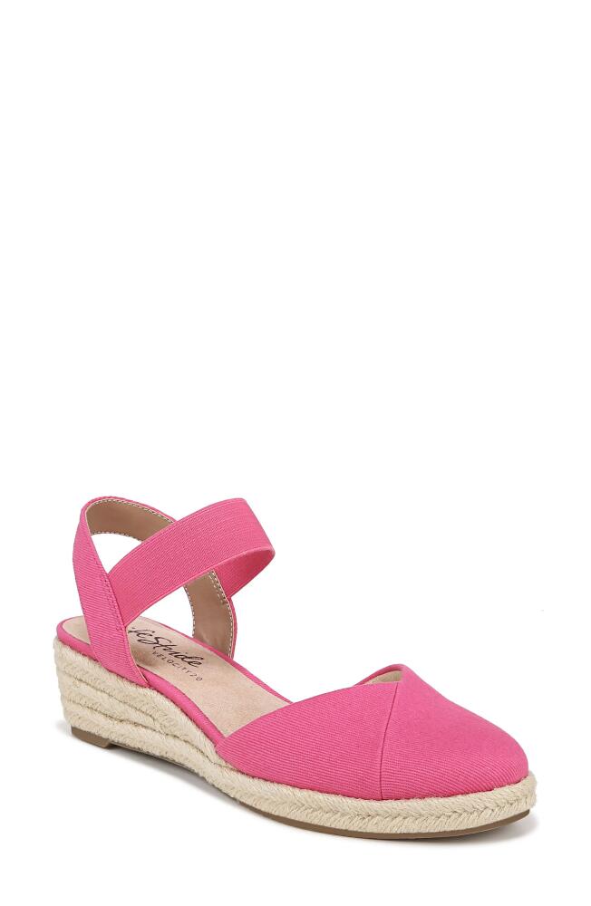 LifeStride Kimmie Ankle Strap Espadrille in French Pink Cover