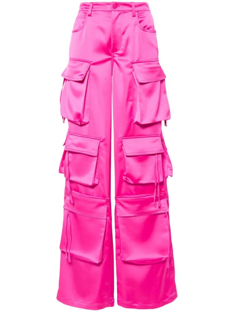 Giuseppe Di Morabito straight-leg cargo trousers - Pink Cover