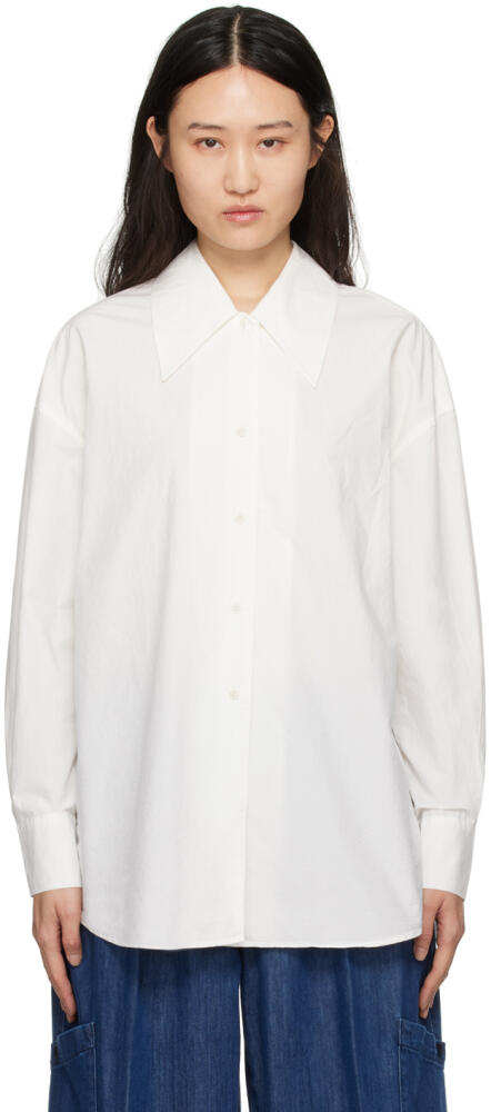 YMC White Lena Shirt Cover