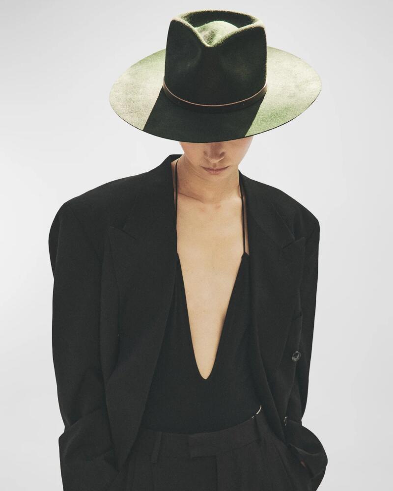 Janessa Leone Wynn Wool Fedora Cover