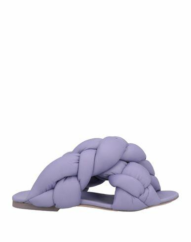 Sebastian Milano Woman Sandals Light purple Textile fibers Cover