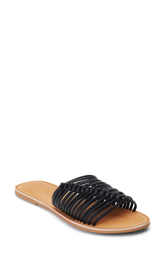 BEACH BY MATISSE Baxter Slide Sandal in Black Cover