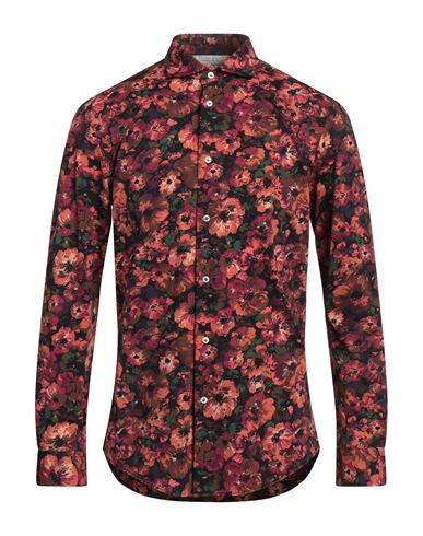 Brian Dales Man Shirt Garnet Polyamide, Elastane Cover