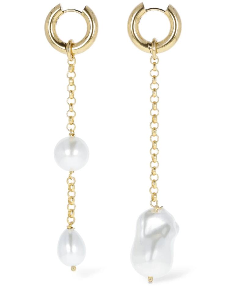 TIMELESS PEARLY Pearl Charm Mismatched Earrings Cover