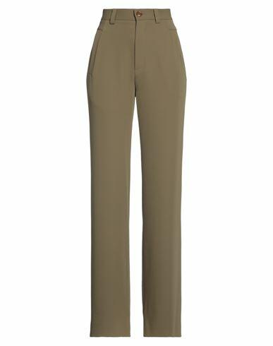 Vivienne Westwood Woman Pants Military green Polyester Cover