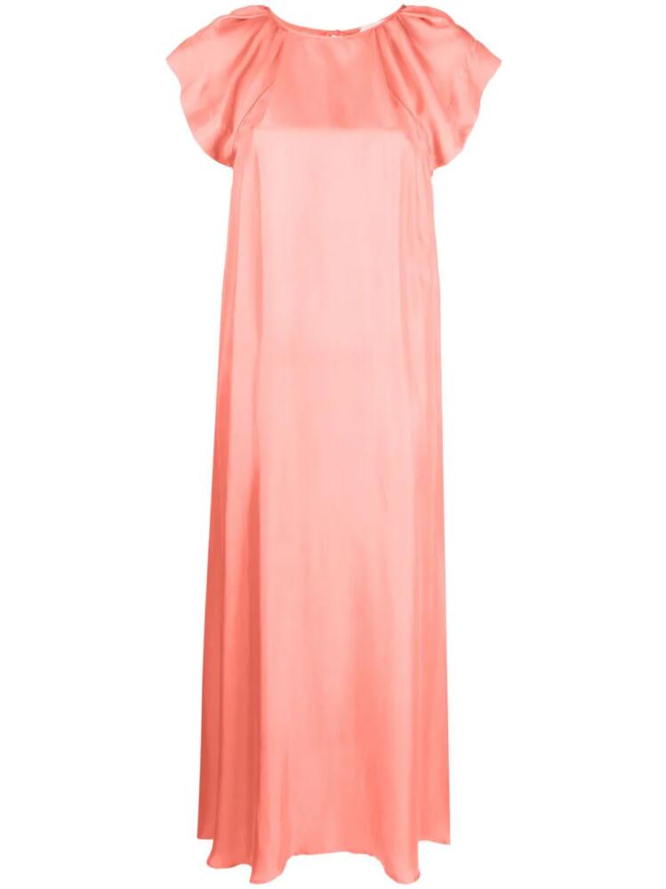 Alysi silk midi dress - Pink Cover