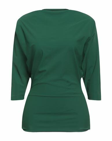 Chiara Boni La Petite Robe Woman T-shirt Dark green Polyamide, Elastane Cover