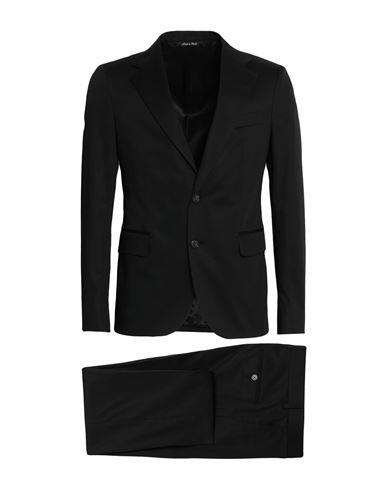 Brian Dales Man Suit Black Cotton, Elastane Cover