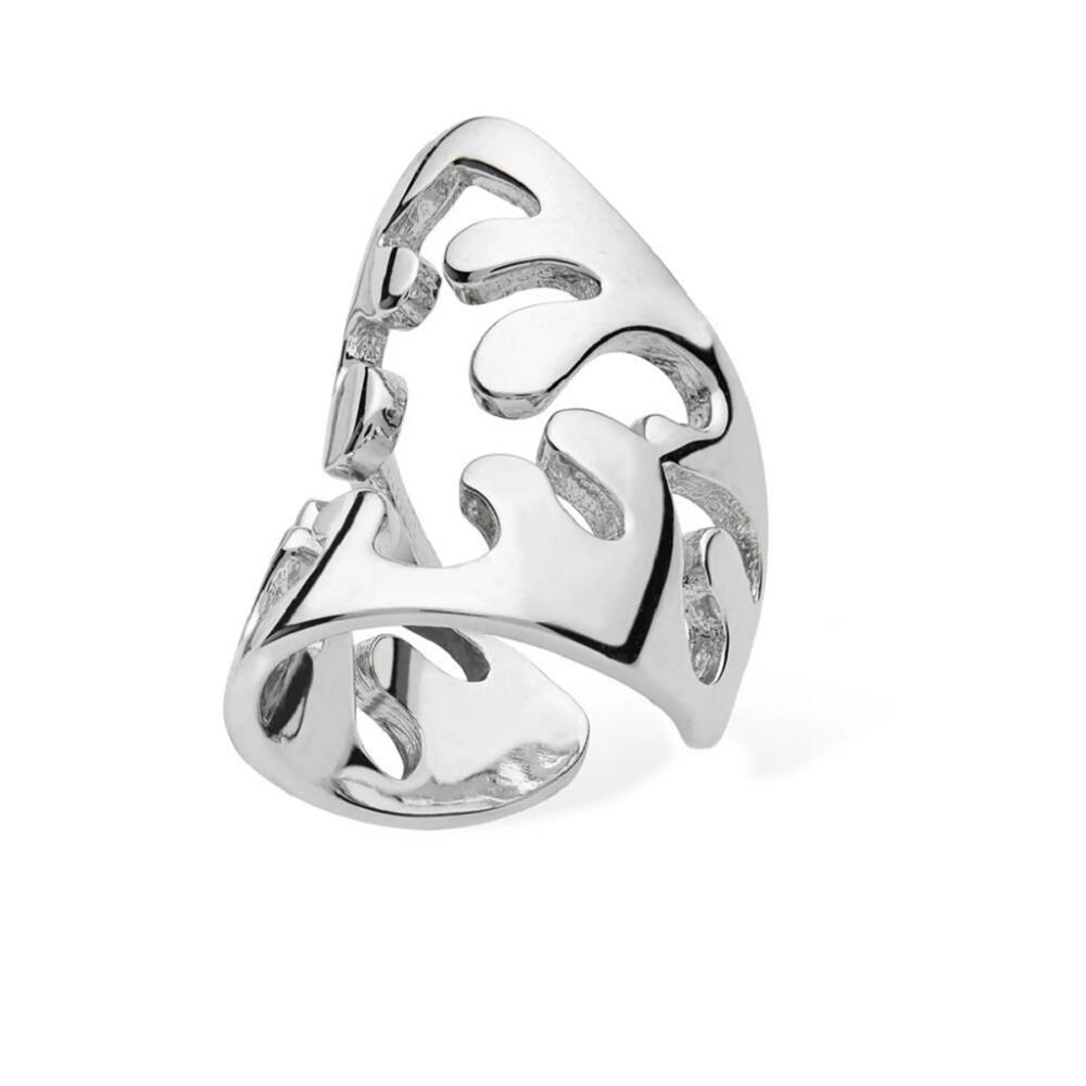 Lucy Quartermaine Open Splash Ear Cuff in Sterling Silver Cover