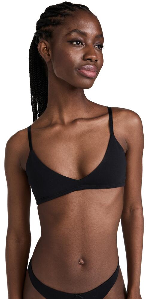 Eberjey Pima Stretch Cotton Bralette Black Cover