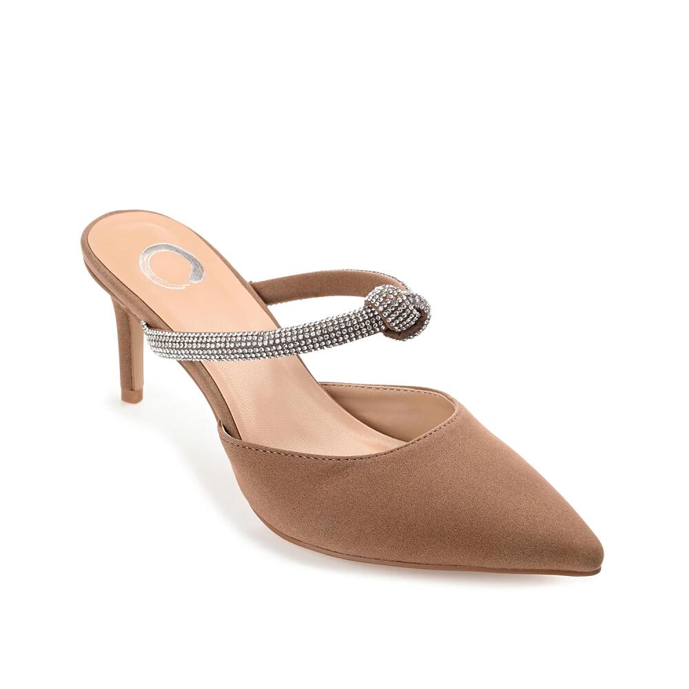 Journee Collection Wide Width Lunna Pump | Women's | Brown Cover