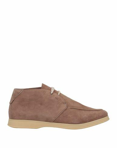 Andrea Ventura Firenze Man Ankle boots Sand Soft Leather Cover