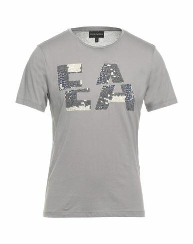 Emporio Armani Man T-shirt Grey Cotton Cover