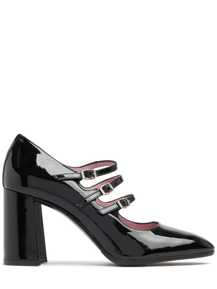 CAREL 85mm Keel Patent Leather Pumps Cover