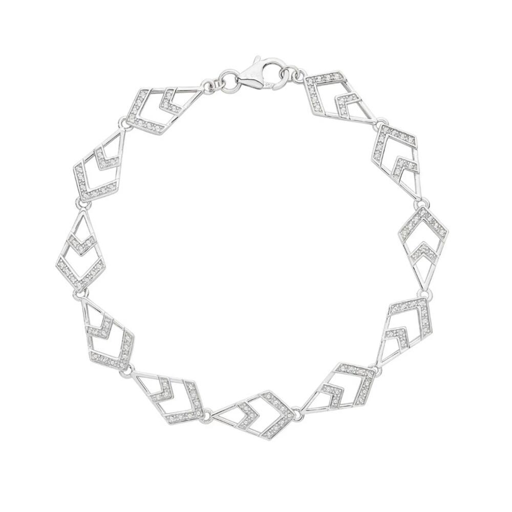 Lucy Quartermaine Tie Bracelet in Sterling Silver Cover