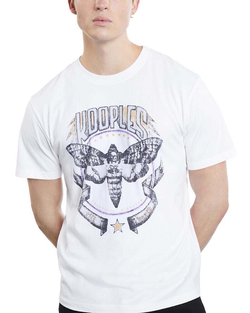 The Kooples Short Sleeve Graphic Crewneck Tee Cover