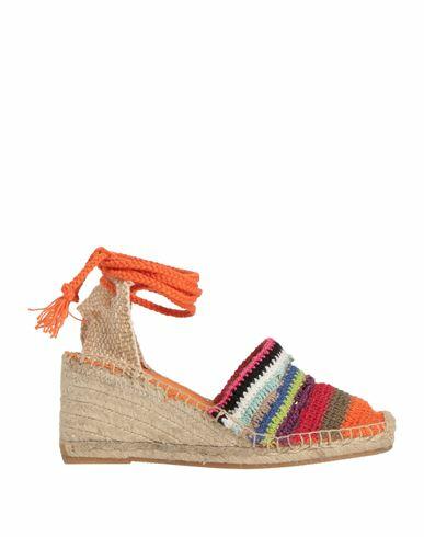 Apepazza Woman Espadrilles Orange Textile fibers Cover