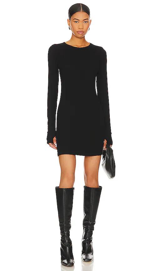 Michael Lauren Randolph Mini Dress in Black Cover