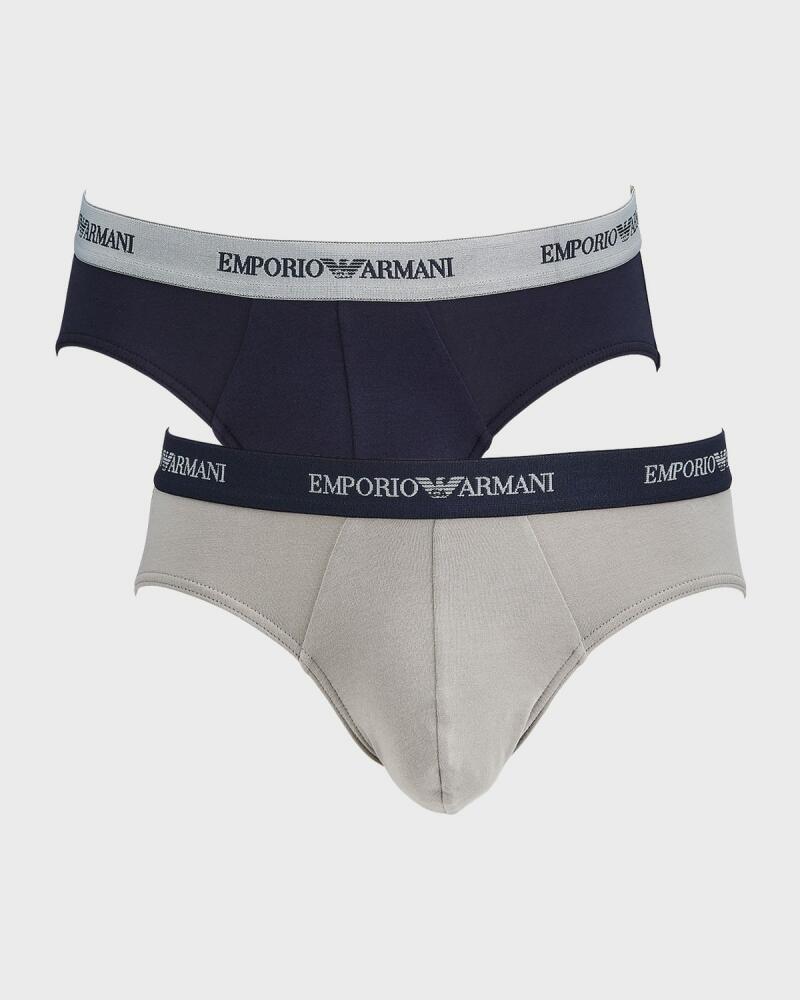 Emporio Armani Men's 2-Pack Stretch Cotton Briefs Cover