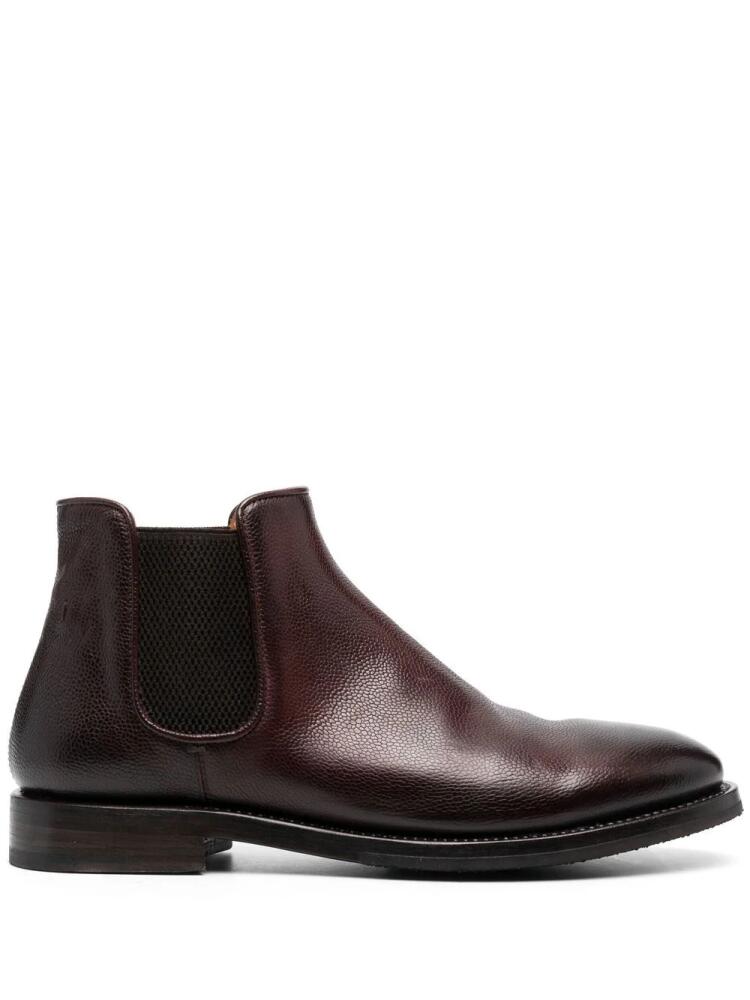 Alberto Fasciani ankle-length leather Chelsea boots - Brown Cover