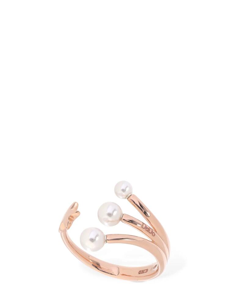 DODO 9kt Rose Gold Stellina Ring Cover