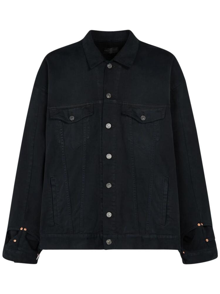 BALENCIAGA Soft Cotton Denim Jacket Cover