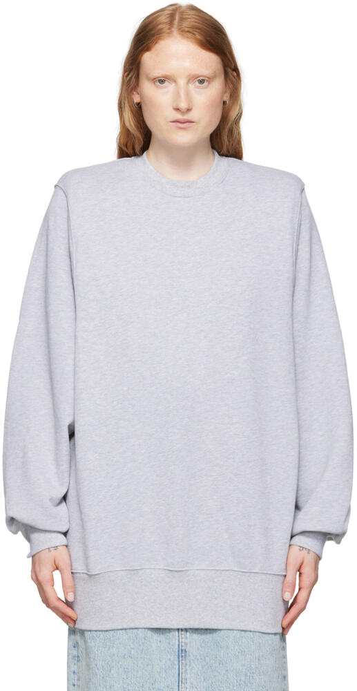 WARDROBE.NYC Gray French Terry Sweater Cover