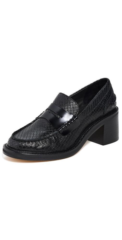 rag & bone Carter Heel Loafers Blkbktw Cover