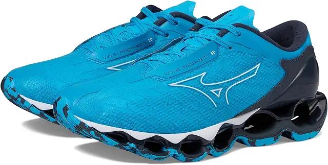 Mizuno Wave Prophecy 12 (Jet Blue/Ombre Blue) Men's Shoes Cover