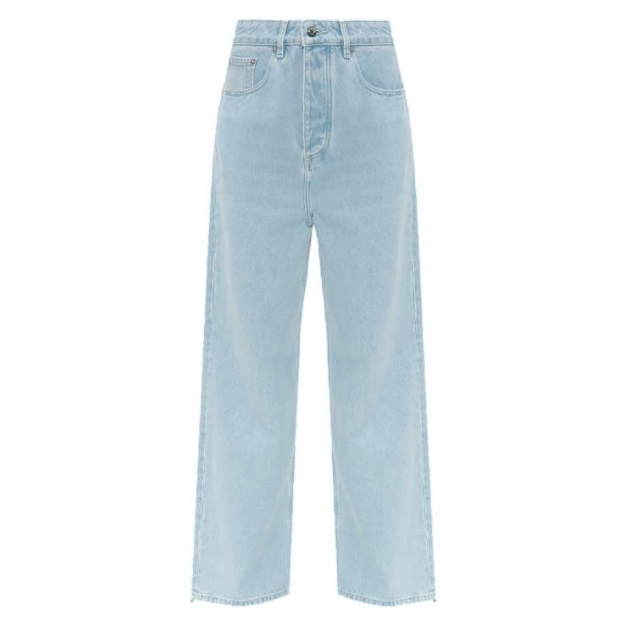 Nanushka Sun Bleach Josine Wide-Leg Denim Jeans Cover