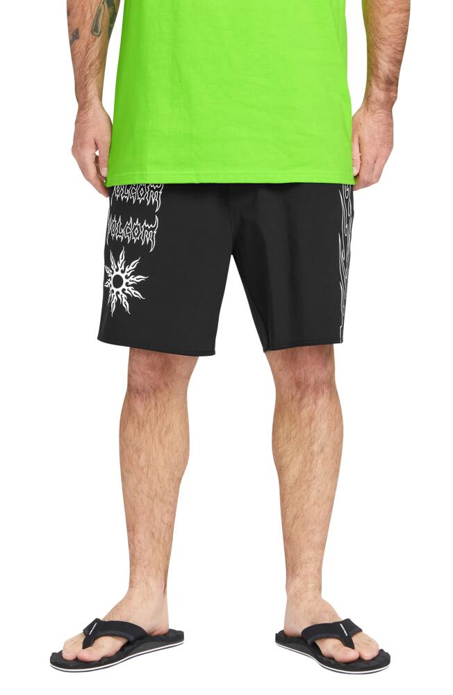 Volcom About Time Liberators Board Shorts in Black Cover