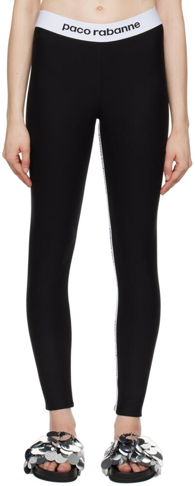 Rabanne Black Bodyline Leggings Cover