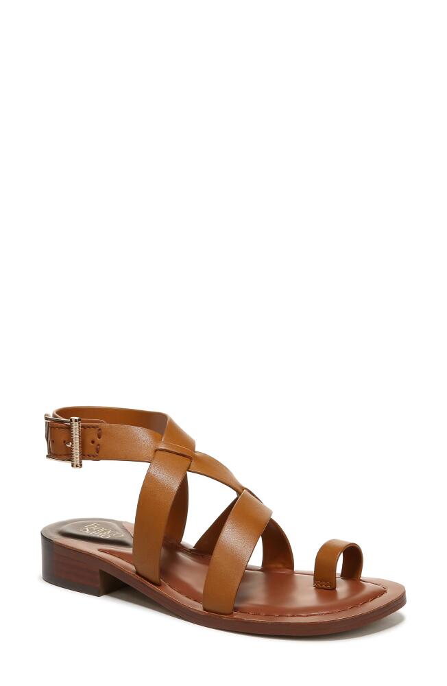 Franco Sarto Ina Toe Loop Sandal in Tan Cover