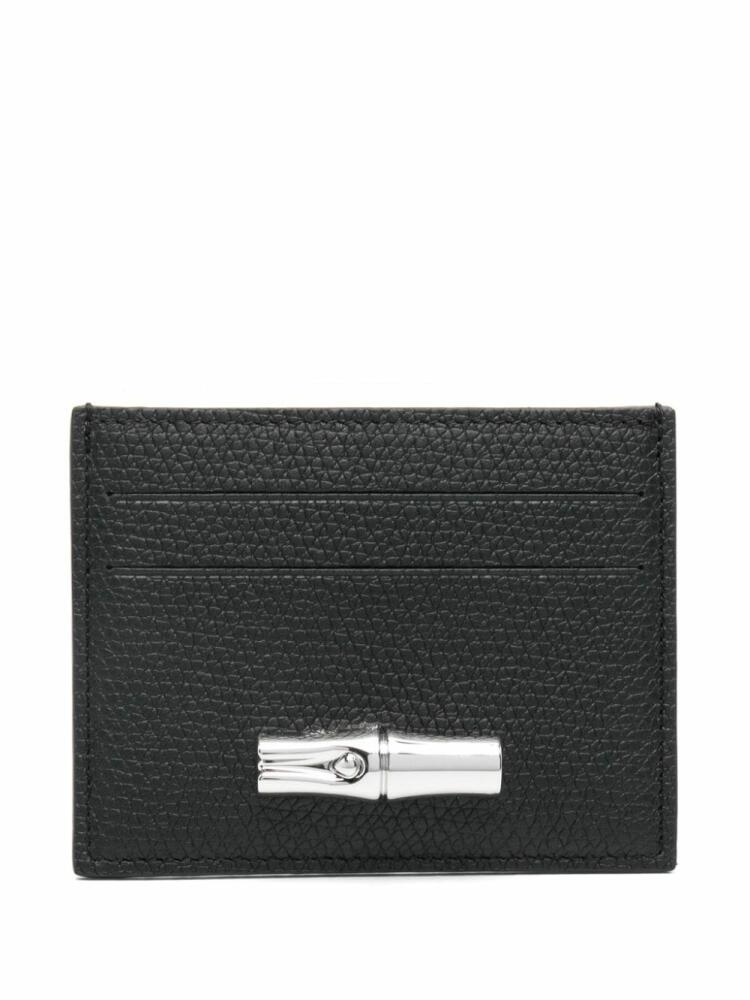 Longchamp Le Roseau cardholder - Black Cover