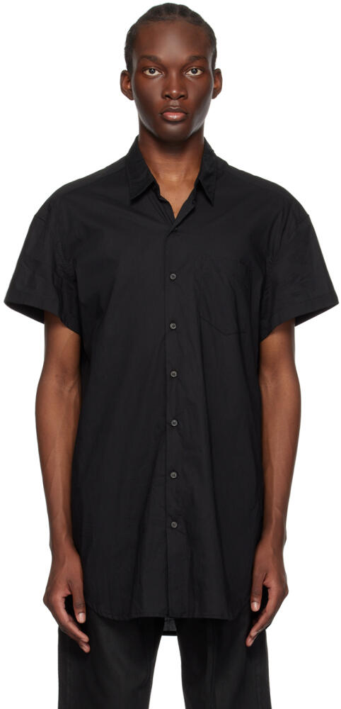 Ann Demeulemeester Black Gilles Shirt Cover