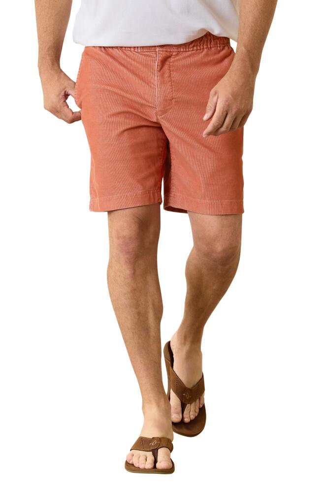 Tommy Bahama Coastline Pull-On Stretch Corduroy Shorts in Salsa Cover