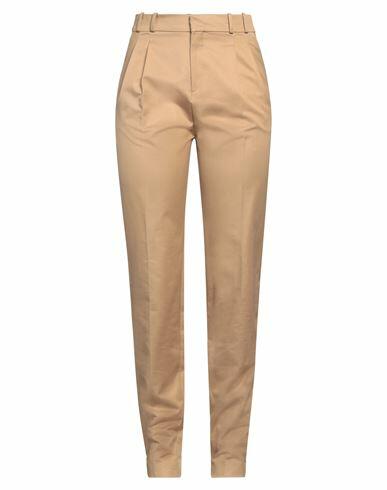 Rabanne Woman Pants Sand Cotton Cover