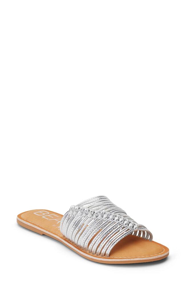 BEACH BY MATISSE Baxter Slide Sandal in Silver Cover