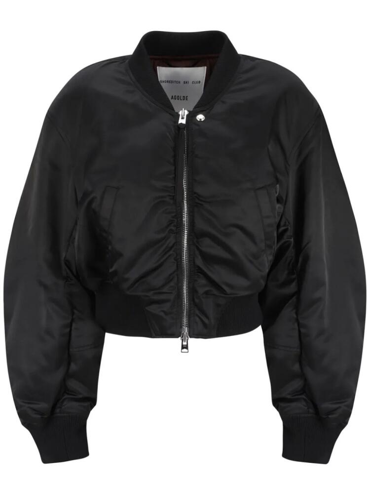 AGOLDE Jett bomber jacket - Black Cover