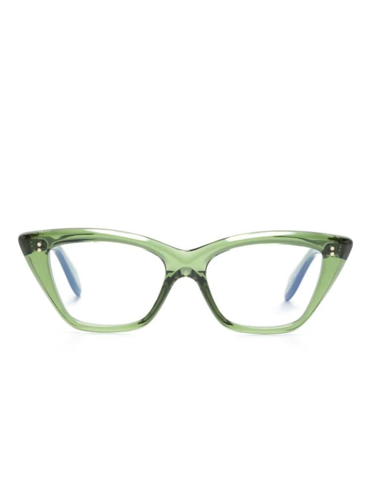 Cutler & Gross 9241 cat-eye glasses - Green Cover