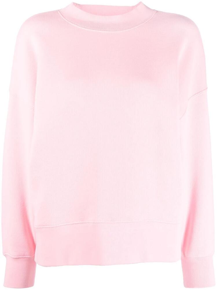 Palm Angels logo-print cotton sweatshirt - Pink Cover