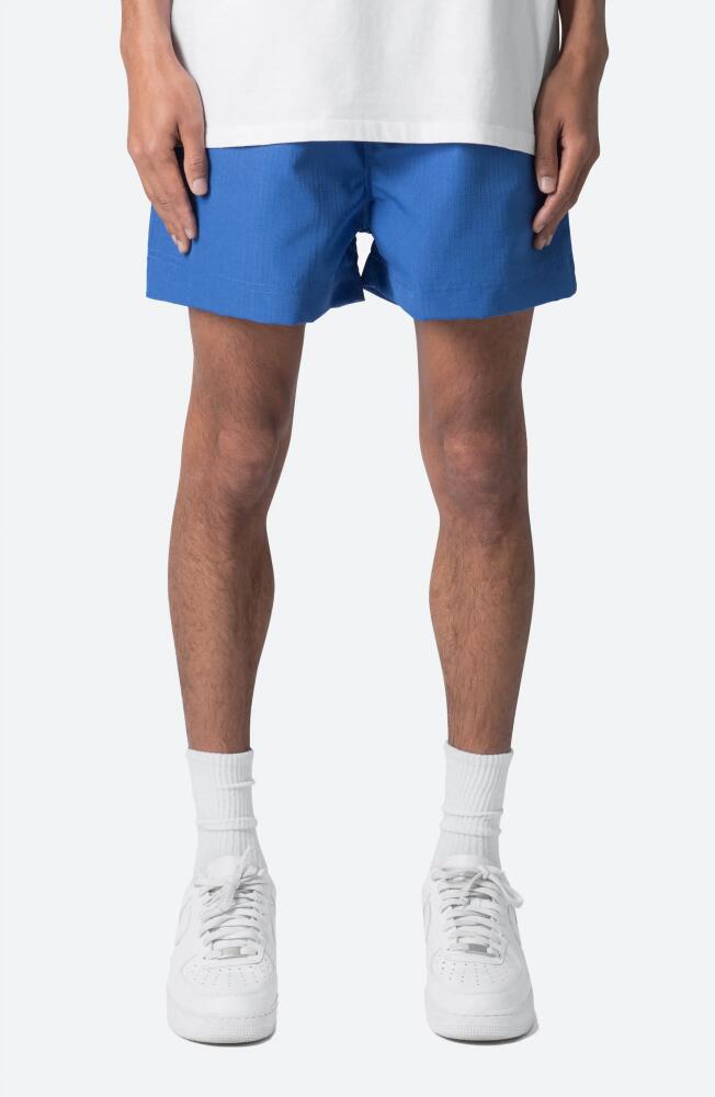 mnml Ripstop Shorts in Blue Cover