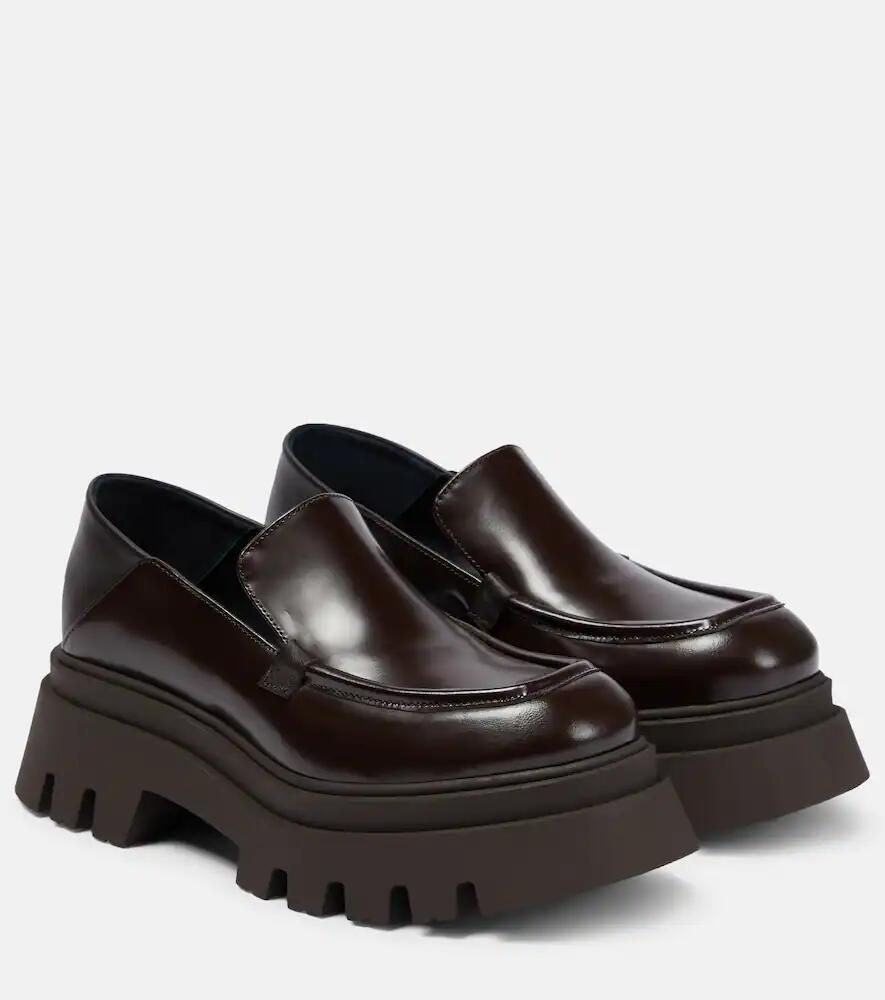 Dorothee Schumacher Glossy Ambition leather loafers Cover